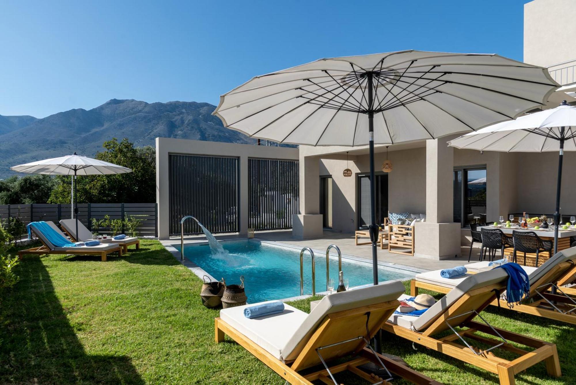 Ks Luxury Villas Heated Pools Джорджополис Екстериор снимка