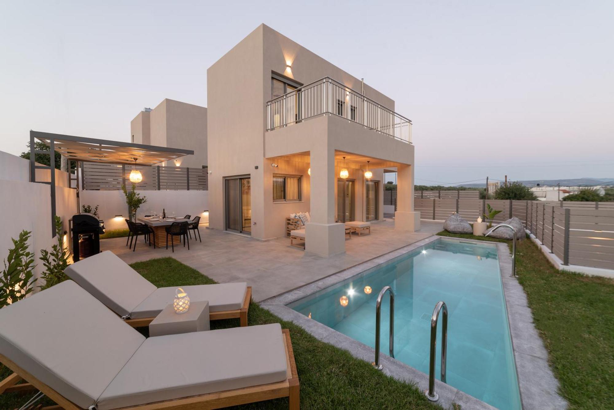 Ks Luxury Villas Heated Pools Джорджополис Екстериор снимка
