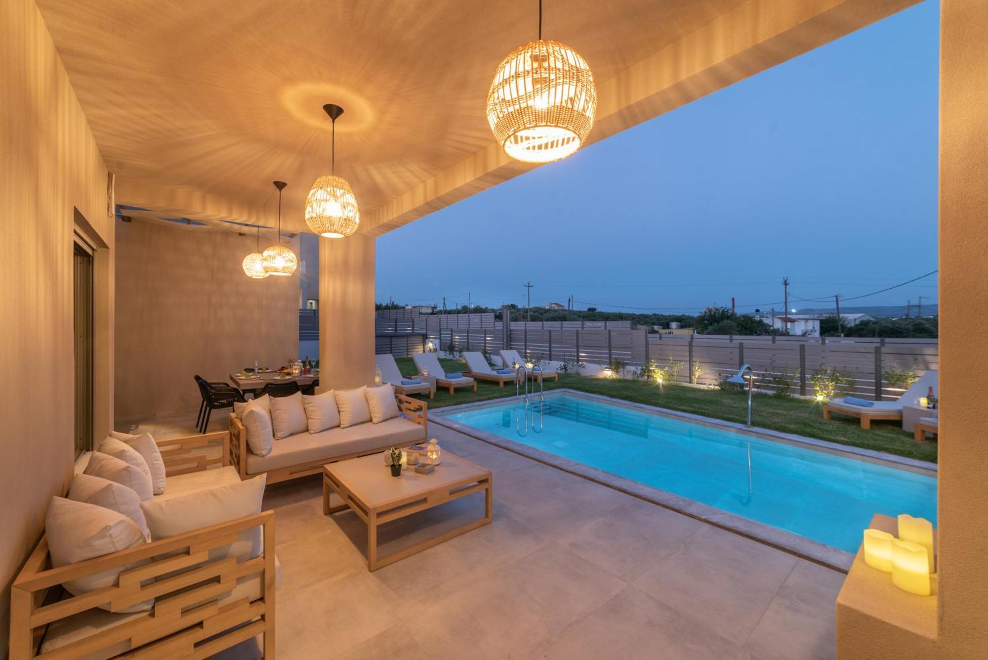 Ks Luxury Villas Heated Pools Джорджополис Екстериор снимка