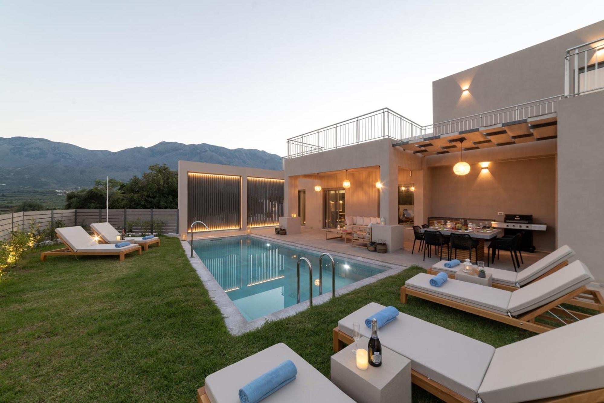 Ks Luxury Villas Heated Pools Джорджополис Екстериор снимка