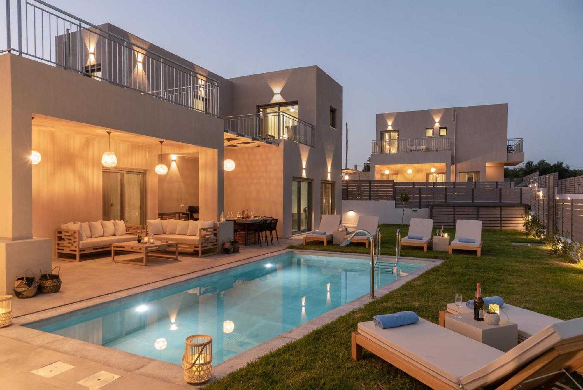 Ks Luxury Villas Heated Pools Джорджополис Екстериор снимка