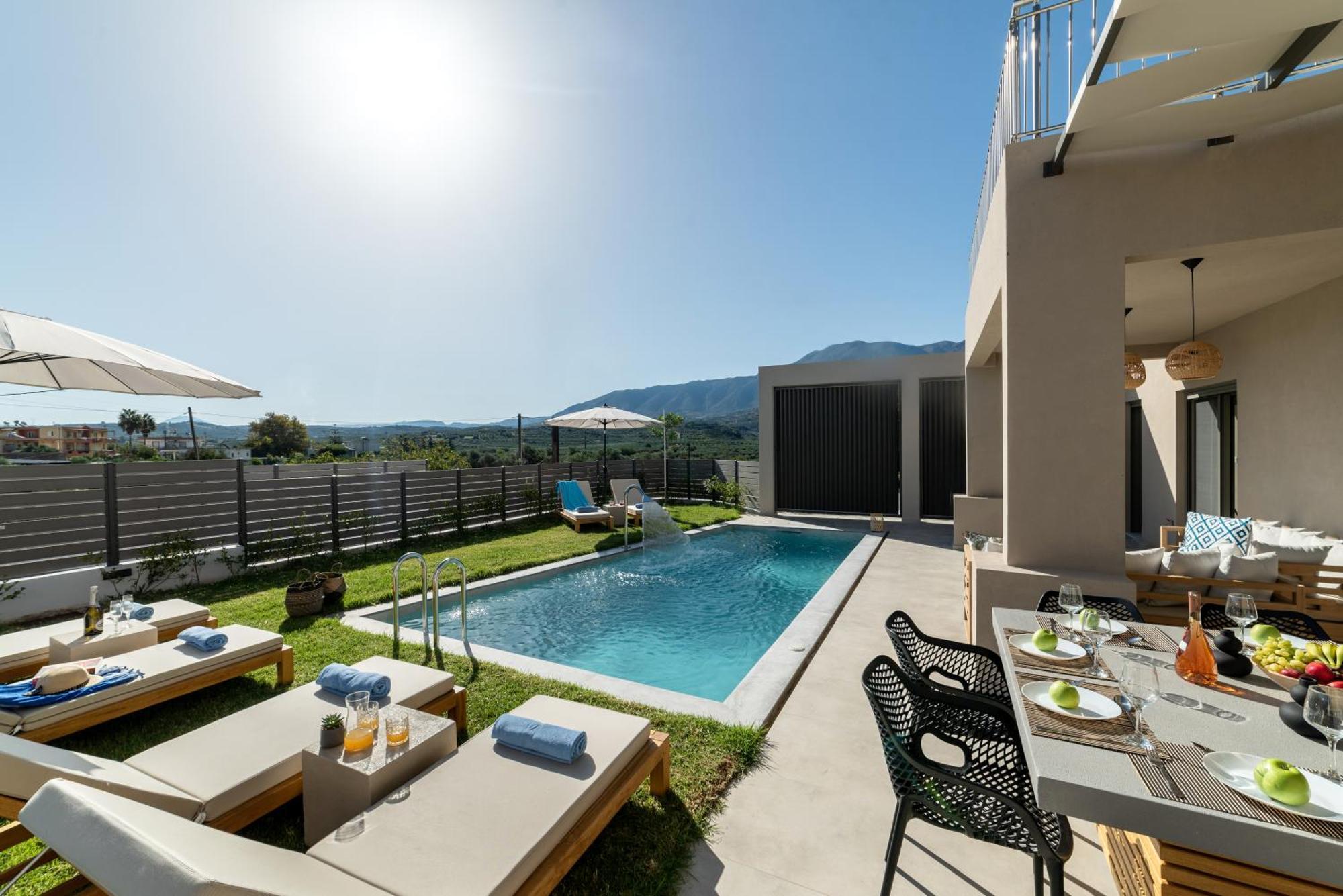 Ks Luxury Villas Heated Pools Джорджополис Екстериор снимка