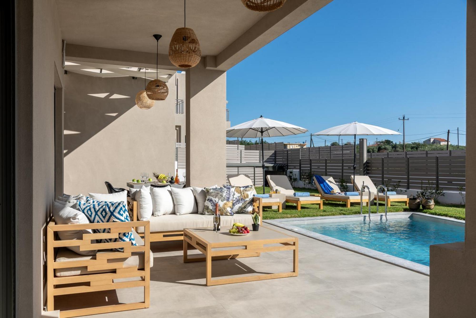 Ks Luxury Villas Heated Pools Джорджополис Екстериор снимка