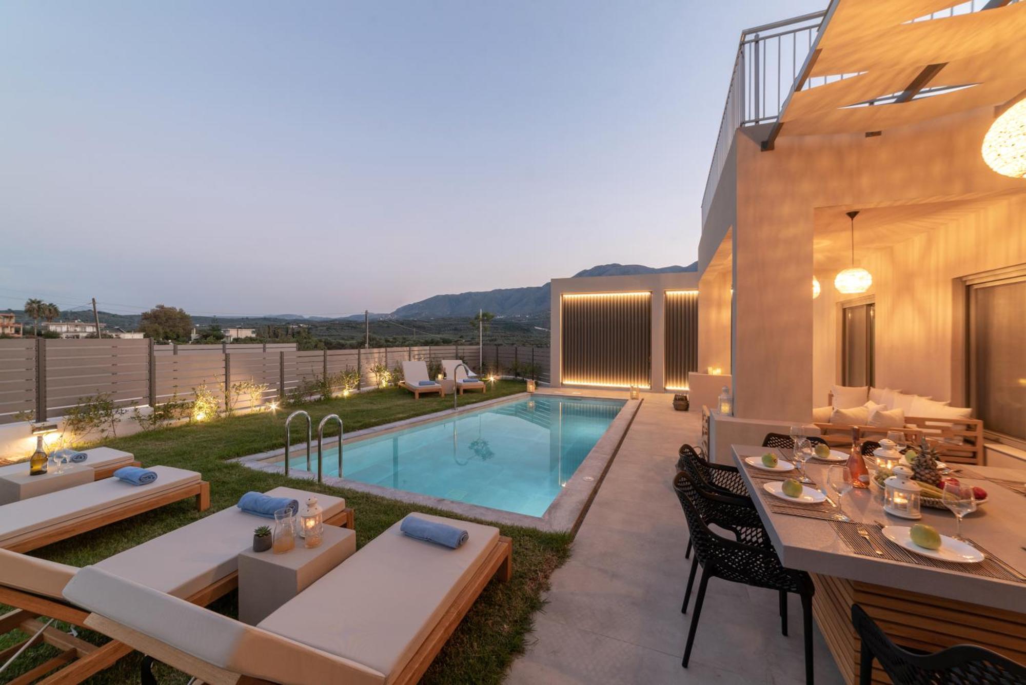 Ks Luxury Villas Heated Pools Джорджополис Екстериор снимка