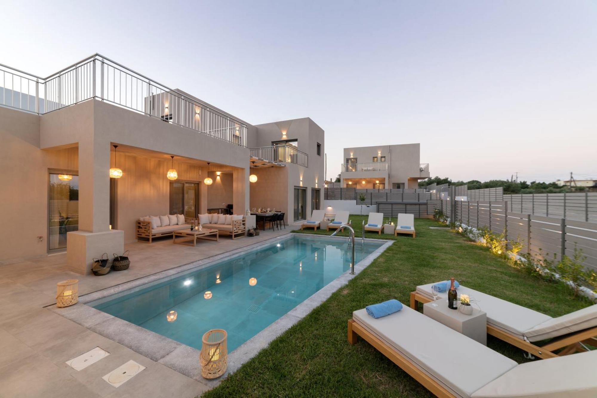 Ks Luxury Villas Heated Pools Джорджополис Екстериор снимка